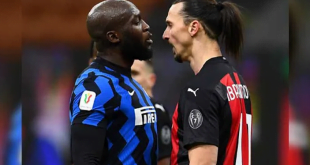 LIGA ITALIA Bertengkar Hebat, Ibrahimovic dan Lukaku Dapat Hukuman Berat Baca selengkapnya: https://www.indosport.com/sepakbola/20210130/bertengkar-hebat-ibrahimovic-dan-lukaku-dapat-hukuman-berat